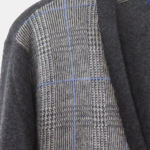 Polo Golf Merino Cardigan, Glen Check Pattern - Picture 1 of 12
